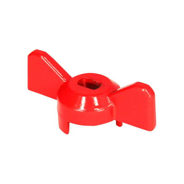 Ручка-бабочка усиленная, для крана КРАСНАЯ, 1/2"-3/4", MP-У