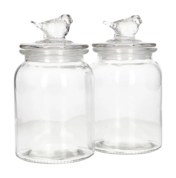 Набор банок для хранения 2 шт 980 мл SD-021