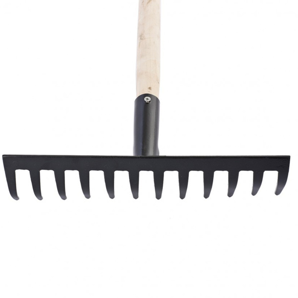 Грабли 12-зубые с черенком 300х1300мм СИБРТЕХ