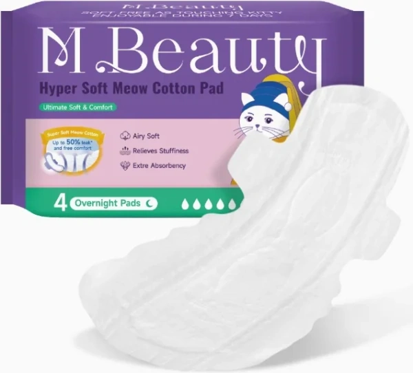 Прокладки M Beauty Vital Kitty Soft ночные 4шт