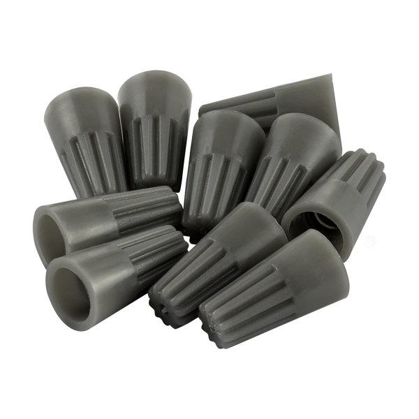 Зажим соединительный, изолирующий,СИЗ-1 3,0мм², серый, 10шт., 26616 7, duwi 26616 7