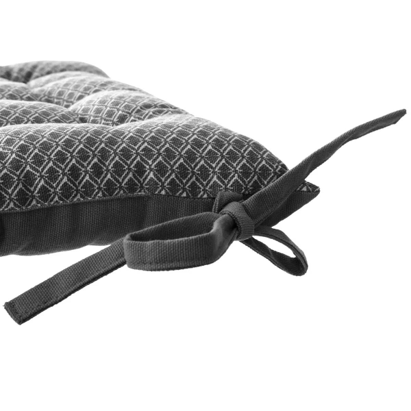 Подушка на стул Atmosphera Otto 38х38 см серый 163962L