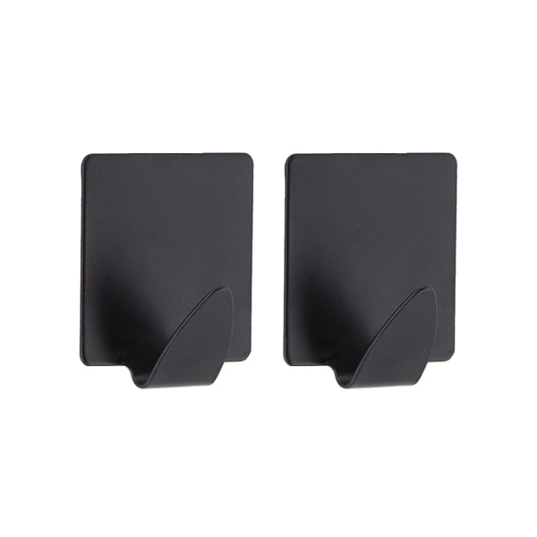 Набор крючков для ванной Tendance 2 шт квадрат/черный 9051103