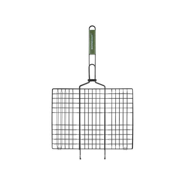 Решетка-гриль BoyScout для 6 порций блюд, 40x30x2,5 cм., веер