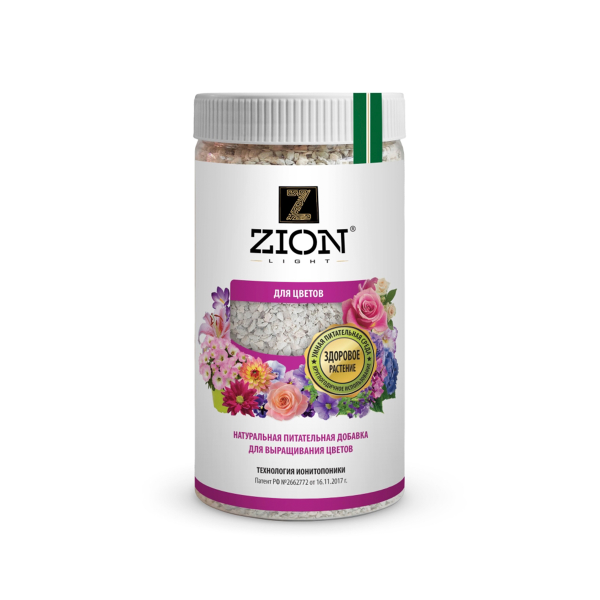 Субстрат ионитный ZION (Цион) для выращивания цветов Лайт 800 гр. Субстрат ионитный ZION (Цион) для выращивания цветов Лайт 800 гр.