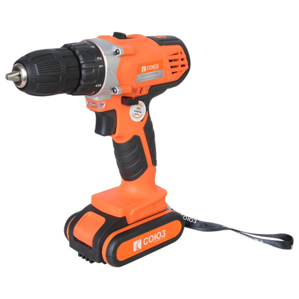 Дрель-шуруповерт аккумуляторная СОЮЗ, ДШС-18-2К-ПРОМО 18В, 40Нм, 2 АКБx1.5Ач, кейс