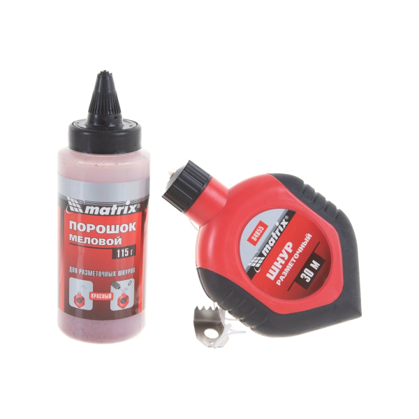 Шнур разметочный Matrix 30м + порошок