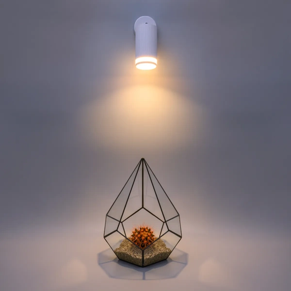 Светильник накладной WOLTA WSL-GU10/04W под лампу GU10 IP20 белый D60x163