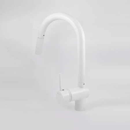 Смеситель д/кухни с вытяж.изливом GROSS AQUA 3140609MW Extra