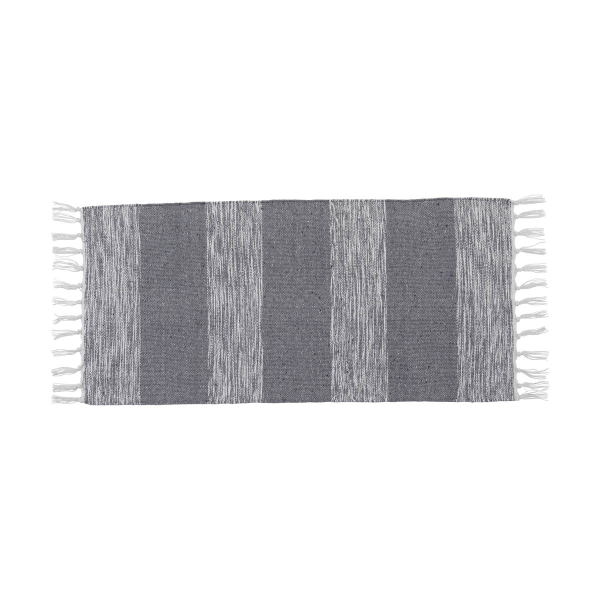 Коврик декоративный Tendance 45х90 см полоска, серый 71202180