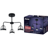 Люстра LED димм MATTINO с ДУ 3 режима 600х300 48Вт 2700/4200/6400 16м² чер 51593 1