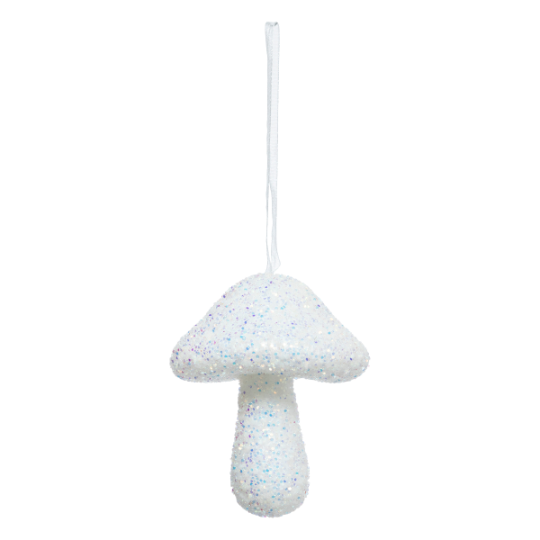 Украшение подвесное Сверкающий гриб Feeric Зачарованный сад 6,5х10 см 198867