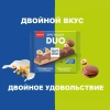 Ritter Sport Шоколад молочный DUO ореховый крем с хлопьями и французское пирожное 218г