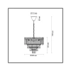 Люстра CLASSI LN22 матовое золото E14 6*40W 220V KINSLEY 5227/6