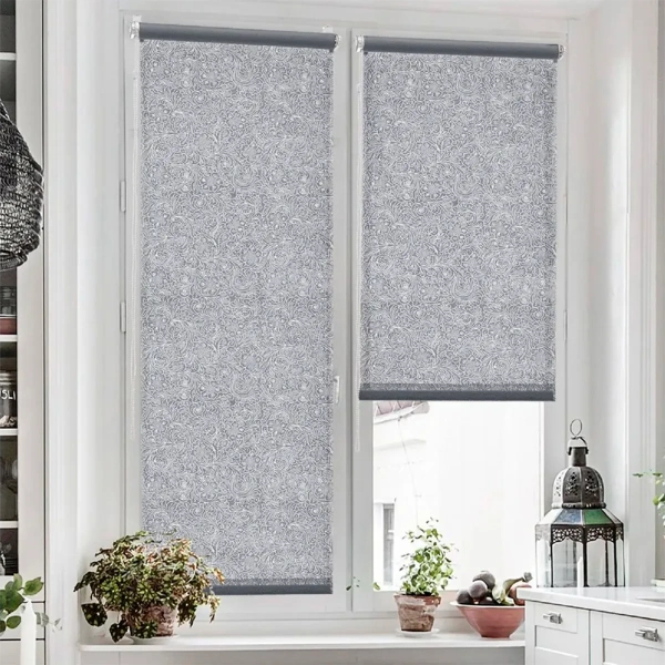 Рулонные шторы Фантом 52х150 см серый 7503052160