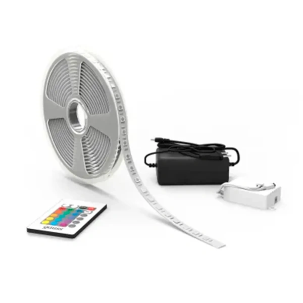 Лента Gauss LED Basic в комплекте 5050/60 10W/m 12V 700lm/m RGB 10mm IP20 5м  BT042