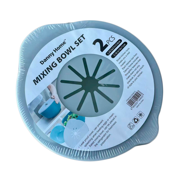Набор из 2 мисок для миксера (24,5х21х12,8 см ; 18,5х16х11 см) DH4012