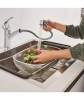 Смеситель д/к  Grohe 30307001 Start (с вытяжным изливом), хром