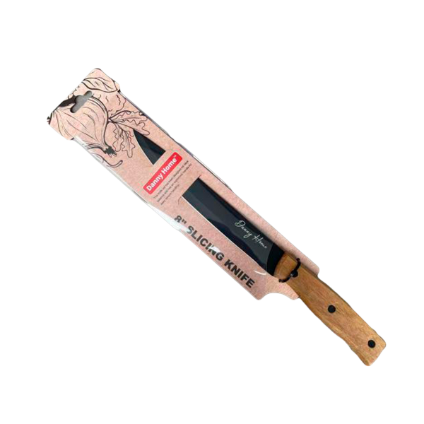 Нож разделочный DH Black 33 см нерж сталь деревянная ручка DH3623