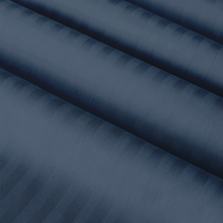 Простыня Verossa Stripe на резинке 160х200 см 30 см борт Sapphire
