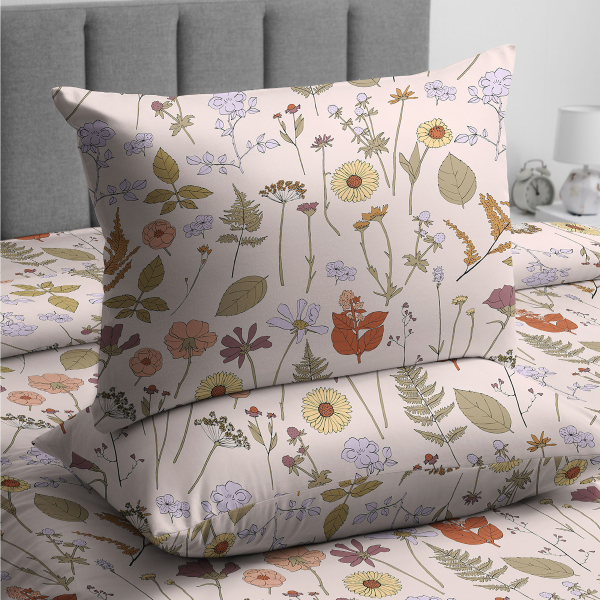 Комплект постельного белья Волшебная Ночь Фантазия семейный 50х70 см поплин 926346