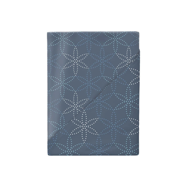 Комплект постельного белья Самойловский Текстиль Семейный нав 70х70х2 шт Сапфир