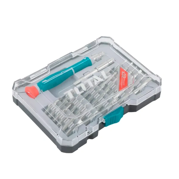 Набор прецизионных отвёрток "ТОТАL" TACSD30326 32шт