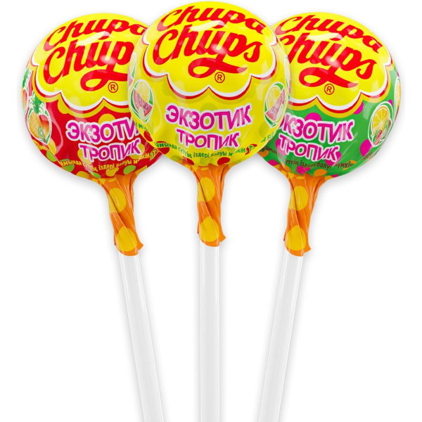 Chupa Chups карамель зкзотик-тропик 12г