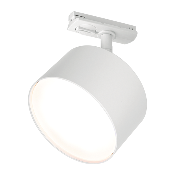 Светильник трековый WOLTA WTL-18/GX70-W BASIC под лампу GX70 Белый IP20 D115x65x122