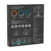 Св-к Gauss LED RL002 кольцевой с комплектом креплений для установки телефона . Ø 26см. Работает от U
