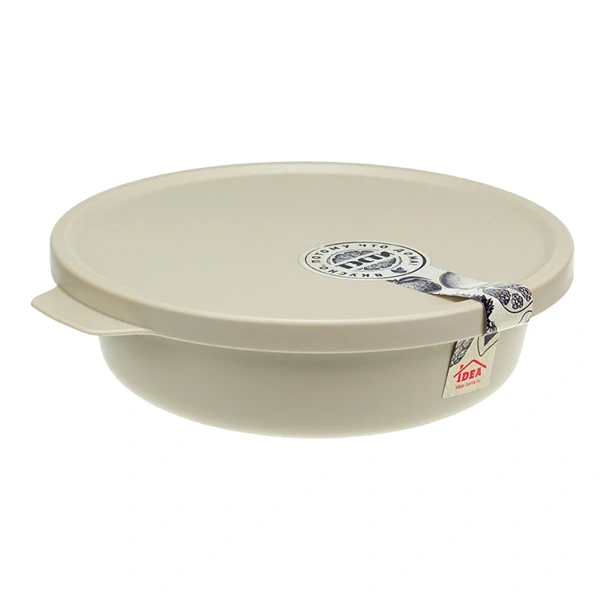 Миска ТЭСТИ 0,5л с крышкой  Латте М 1361