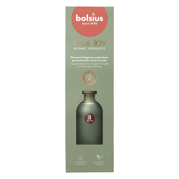 Аромадиффузор Bolsius True Joy 80 мл Botanic freshness Аромадиффузор Bolsius True Joy 80 мл Botanic freshness