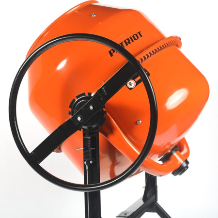 Бетоносмеситель PATRIOT BM 228C, 800 Вт, 220 кг готовой смеси, венец - чугун