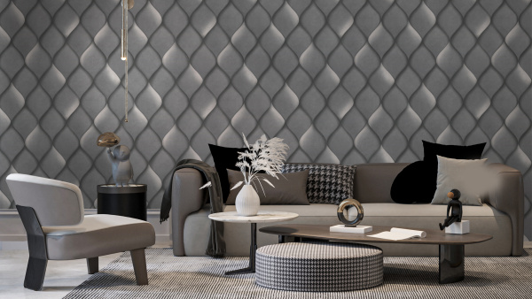 Обои Артекс 11407-05 Тесла (10,05*1,06)(6) винил горячего тиснения на флизелине