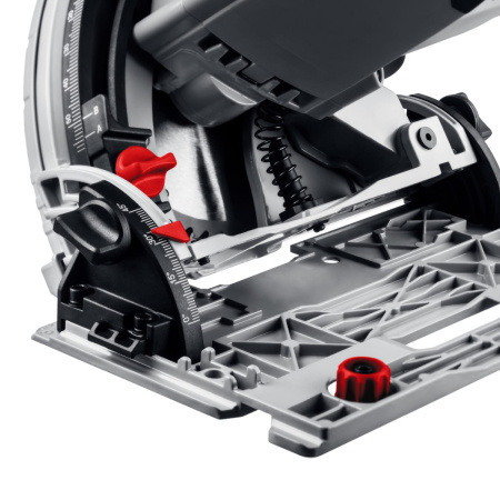 Пила погружная с шиной, 90°-55 мм, диск 165 мм, 1200 Вт, ЗУБР