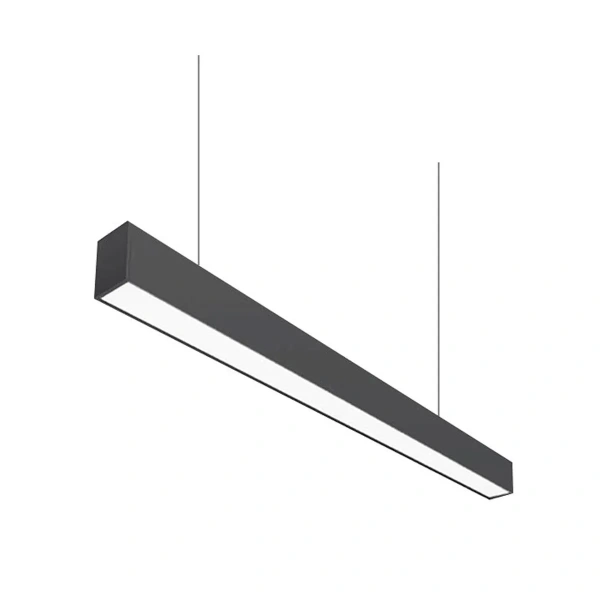Светильник подвесной LINETA-40/SUR/40K/BLC/40W/4400LM/52x82x1200mm