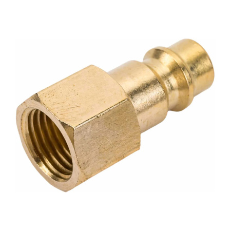 Соединение быстросъем. ПАПА х внутр. резьба 1/4" (латунь) ECO, арт.AB-M/FT14