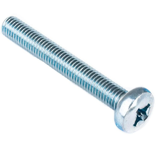 Винт пкр. DIN 7985 М8x60 (белый цинк 4 шт)