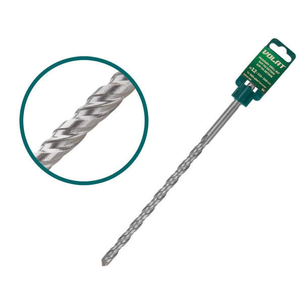 Бур 12х210х260 мм SDS-plus S4 ВОЛАТ