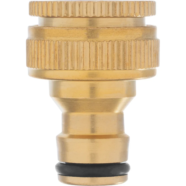 Адаптер латунный, 1/2"-3/4", внутренняя резьба, с переходником// Palisad