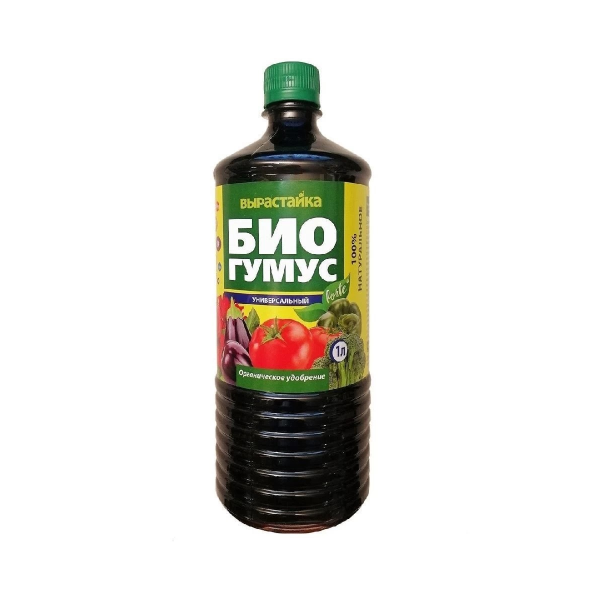 Удобрение органическое жидкое БиоМастер Биогумус Универсальный, 1 л.