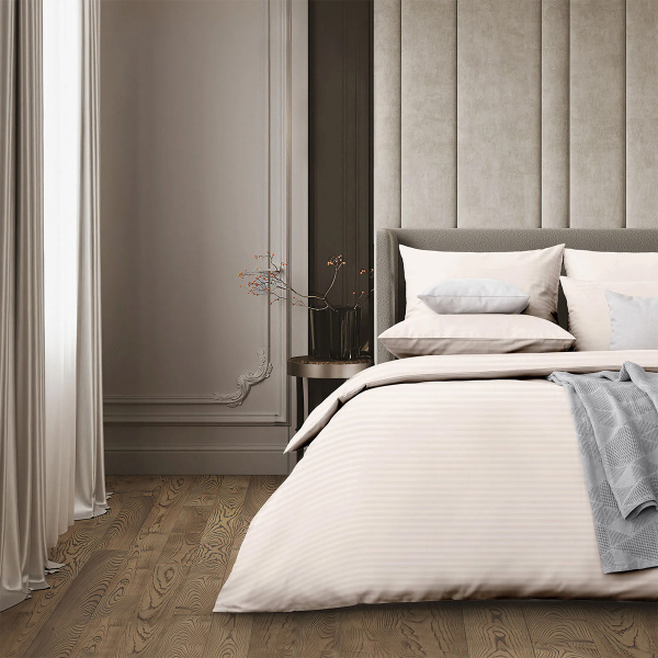 Пододеяльник Verossa Stripe 148х215см на молнии Antique White 925719