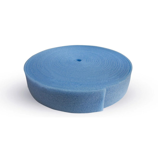 Лента кромочная демпферная HOWARD 8ММ голубая 150 мм*20 м