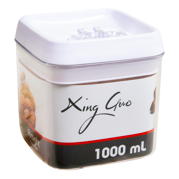 Контейнер для продуктов квадратный 1000 мл с герметичной крышкой XG88-11B