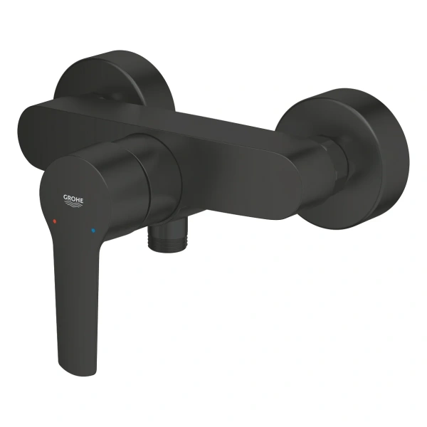Сместель для душа GROHE Start однорычажный, DN 15, черный матовый (322792432)