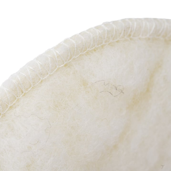 Полировальная насадка ЗУБР "ЭКСПЕРТ" из натурального меха на липучке, 150мм