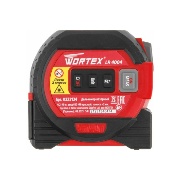 Дальномер лазерный WORTEX LR 4004 в кор., арт.0323134