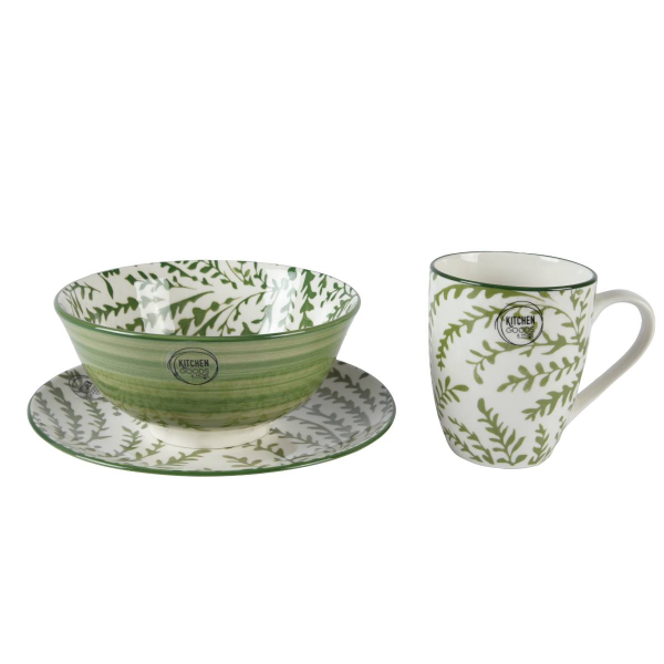 Набор столовый 12 пр Creen Love фарфор  Kaemingk  829054