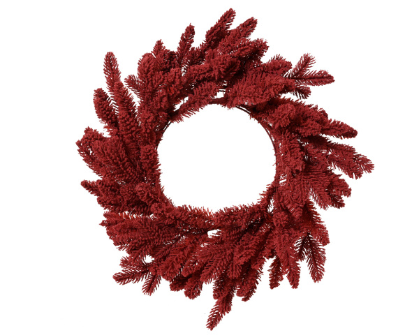 Венок декоративный red 50 см 685070 Kmg