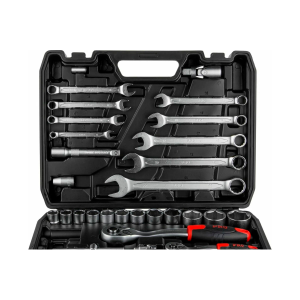 Набор головок и ключей 82 пр. 1/4",1/2" PRO STARTUL STUTTGART (PRO-082S), арт.PRO-082S